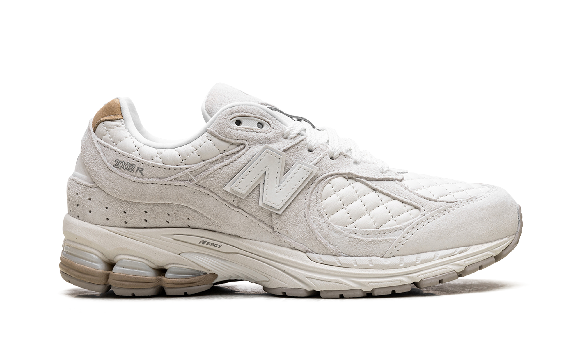 New Balance 2002R Quilted White