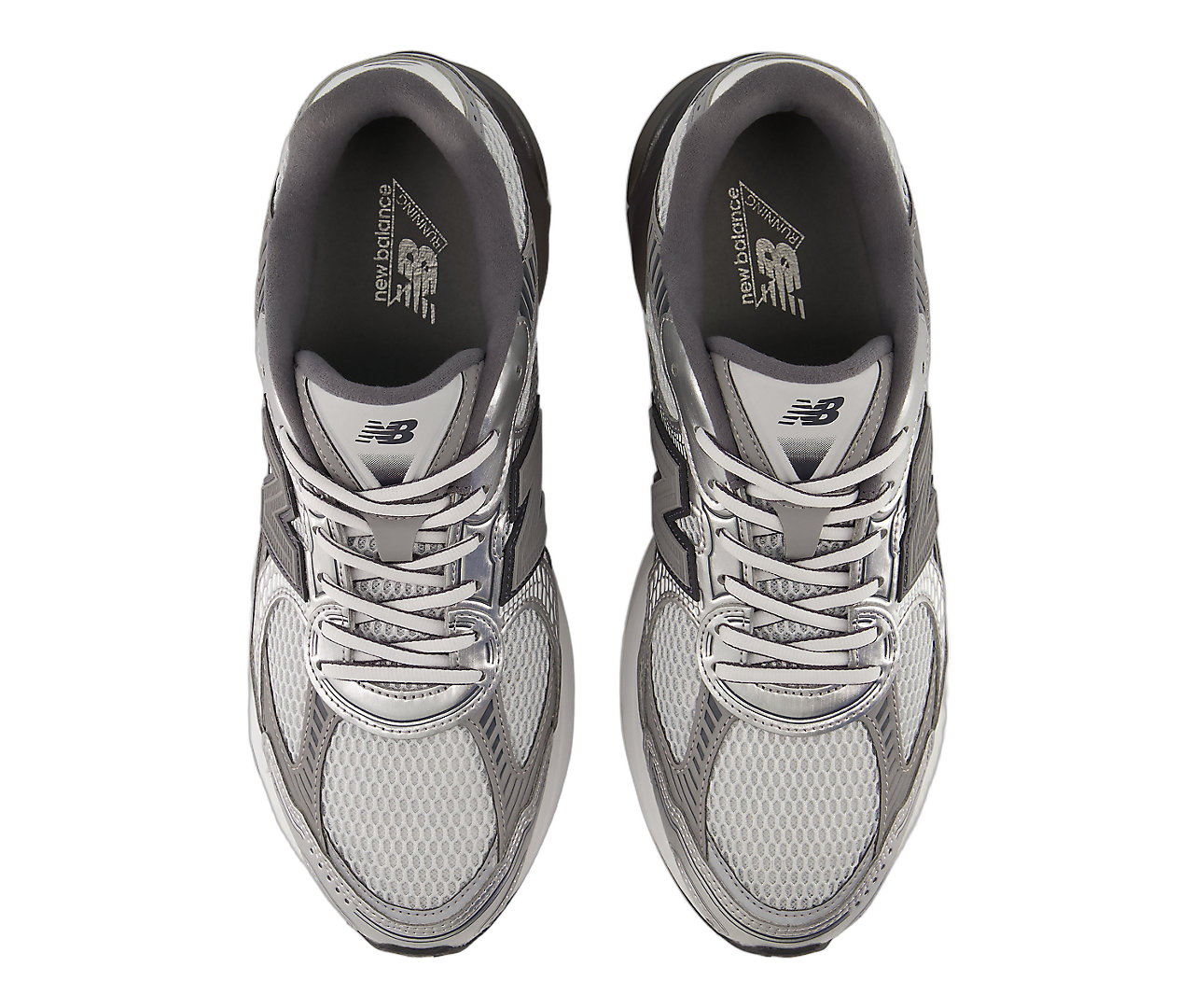 New Balance 2010 Metallic Silver Grey