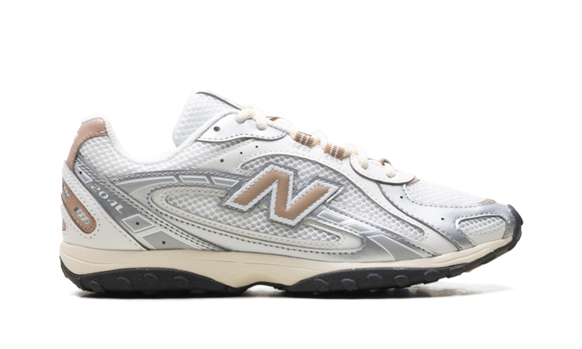 New Balance 204L Silver Metallic Flat Taupe