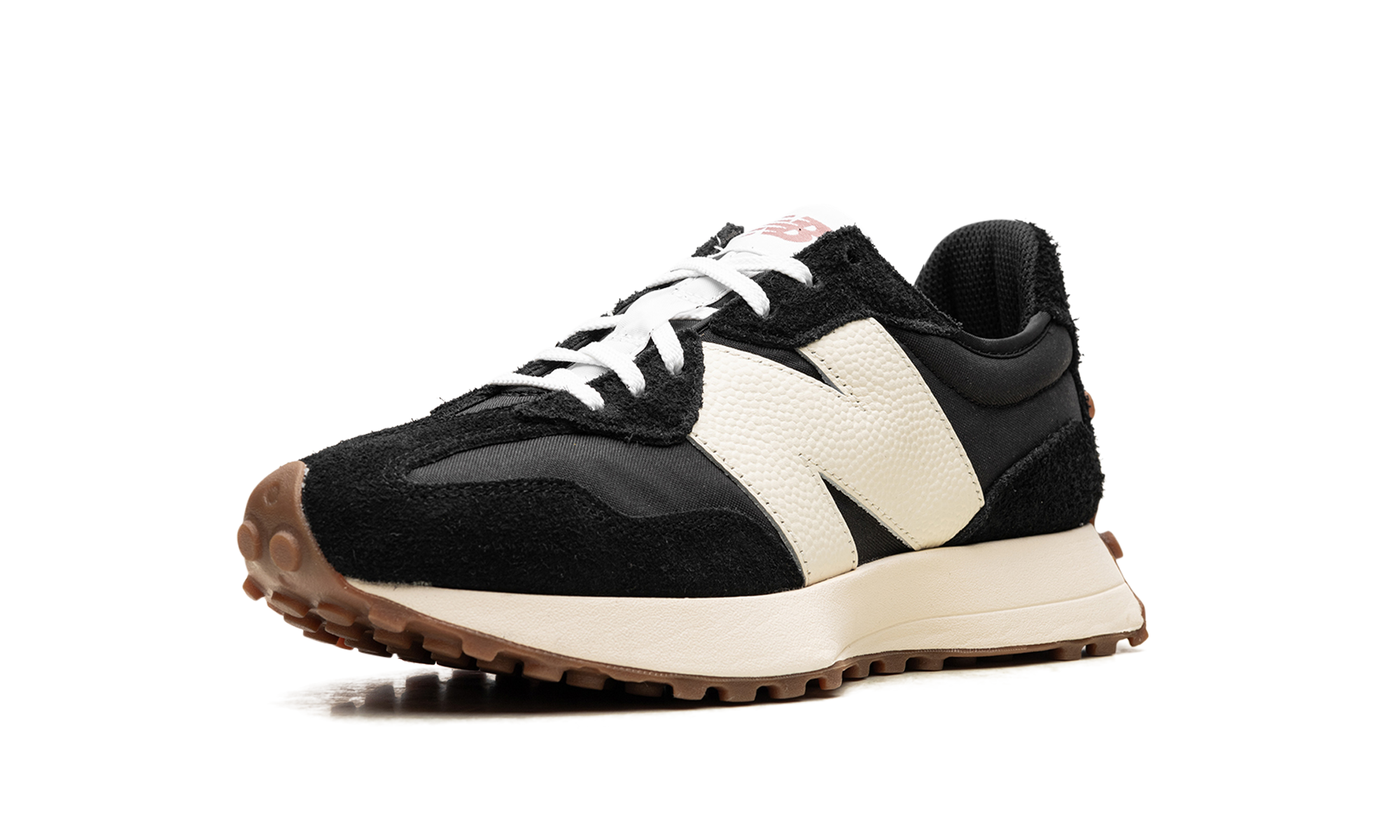 New Balance 327 Black White Gum