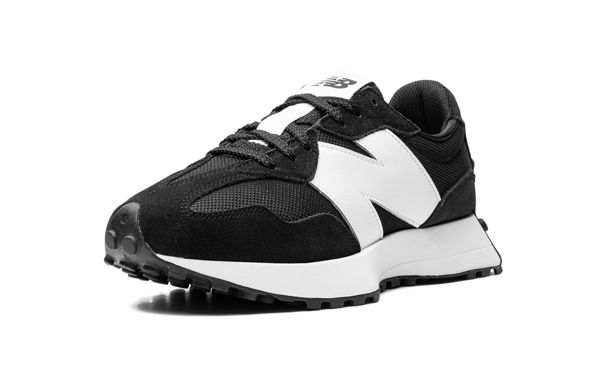 New Balance 327 Black White N Logo