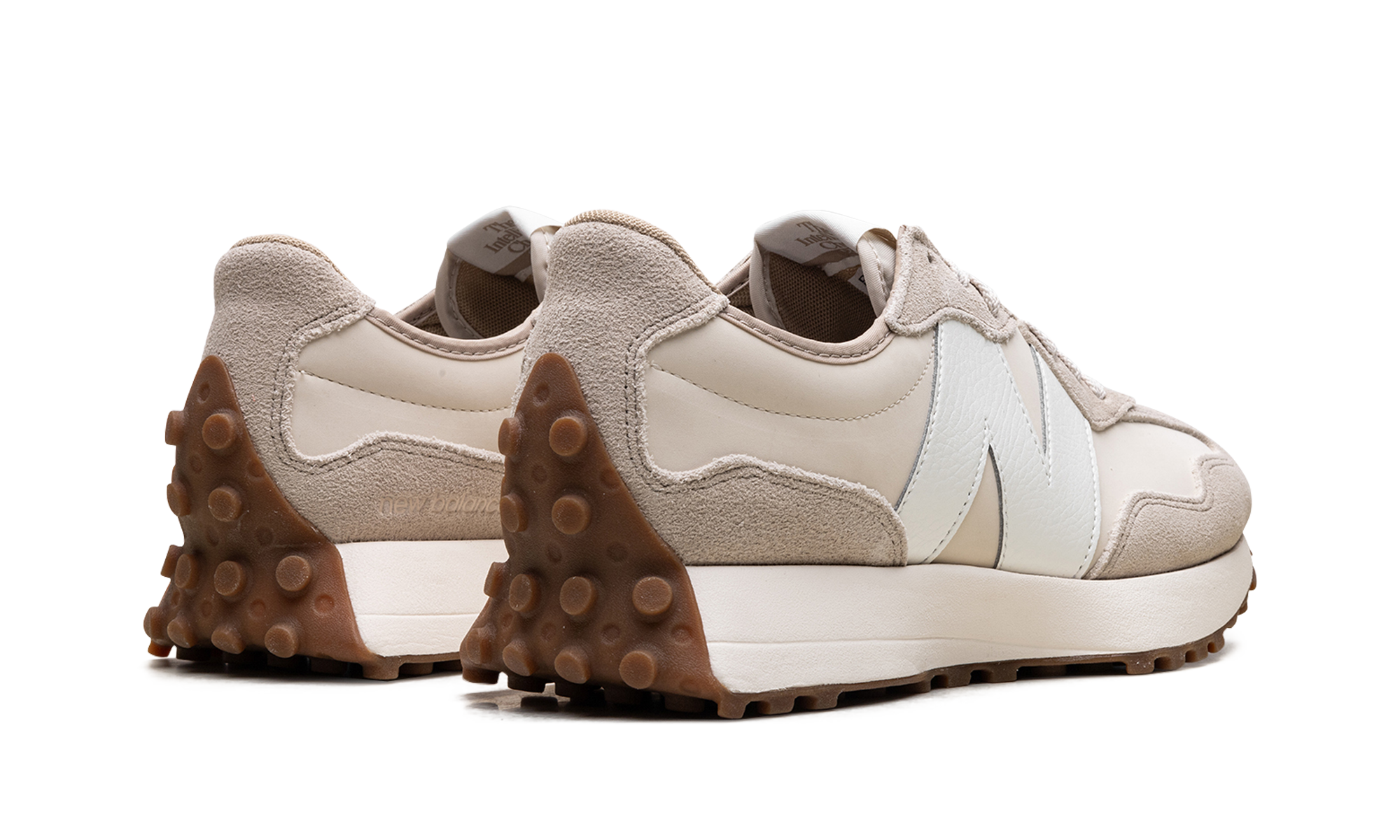 New Balance 327 Oatmeal White