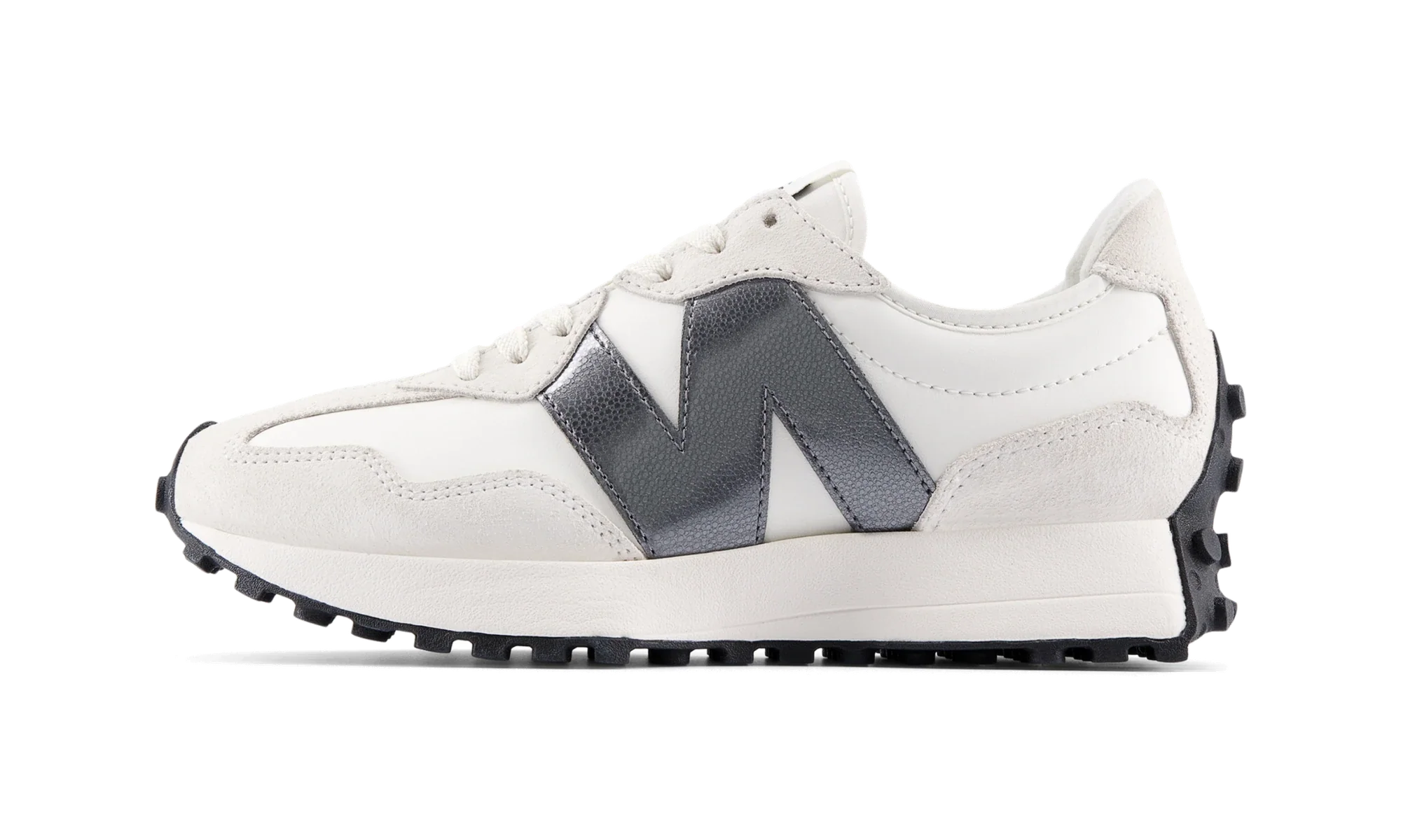 New Balance 327 White Dark Grey