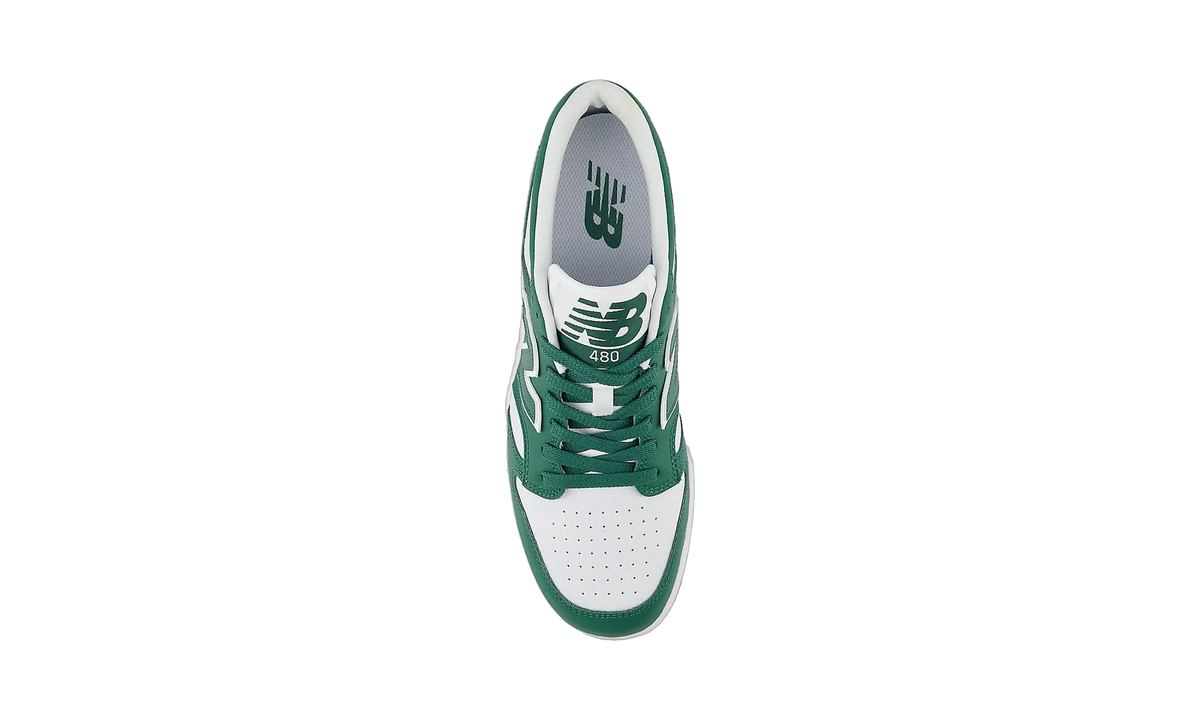 New Balance 480 Team Forest Green White