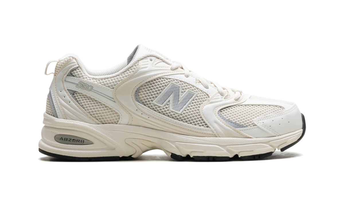 New Balance 530 Cream White Silver