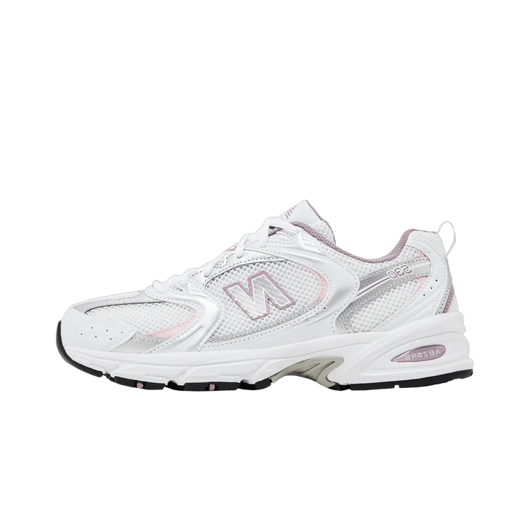 New Balance 530 Ice Wine, White/Silver Metallic/Ice Wine (MR530SGC)