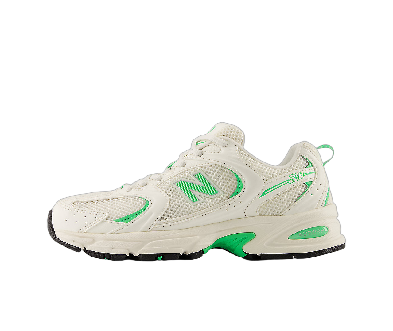 New Balance 530 Sea Salt Lime Leaf