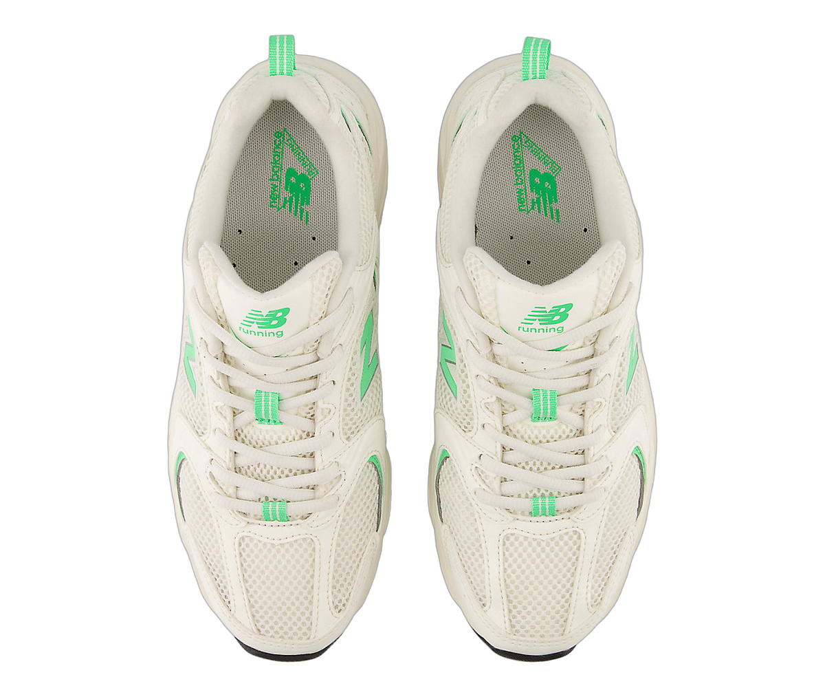New Balance 530 Sea Salt Lime Leaf