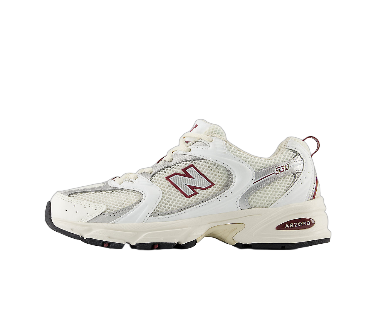 New Balance 530 Sea Salt Mercury Red - Sneak