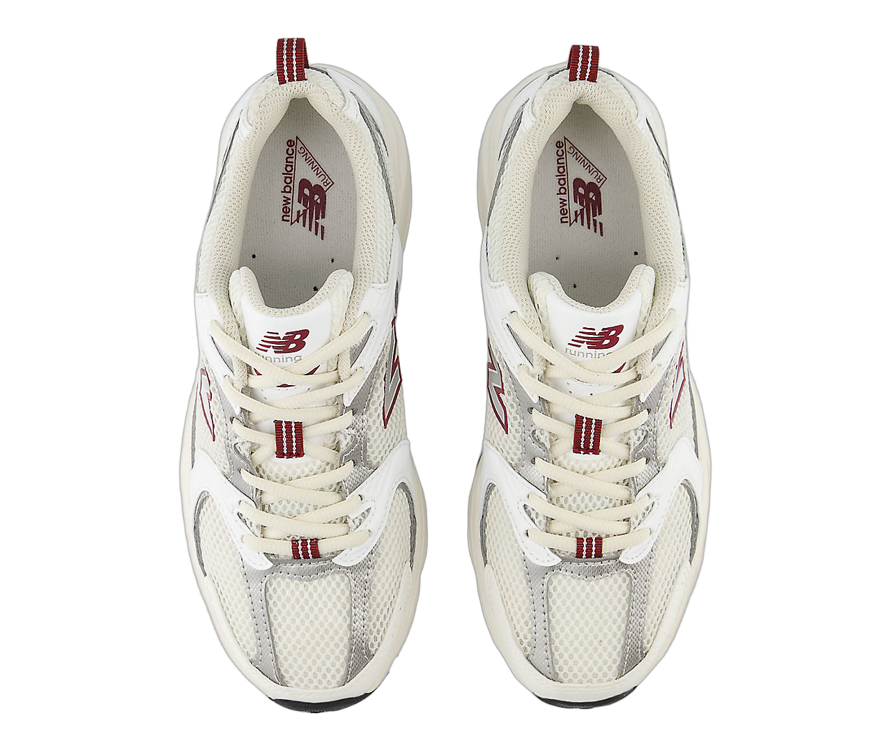 New Balance 530 Sea Salt Mercury Red - Sneak