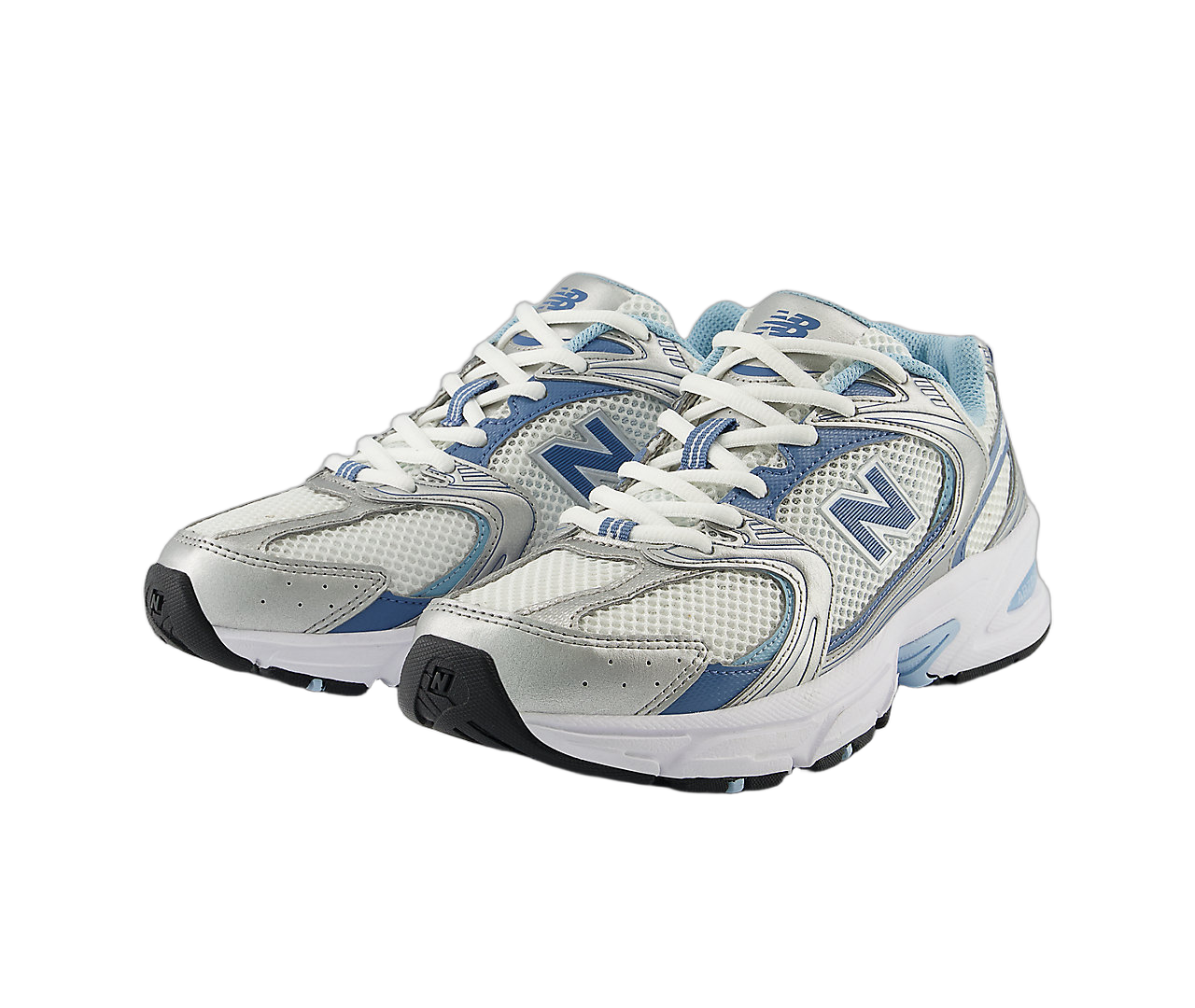 New Balance 530 Silver Metallic Heron Blue, Reflection/Silver Metallic/Heron Blue (MR530ADA)