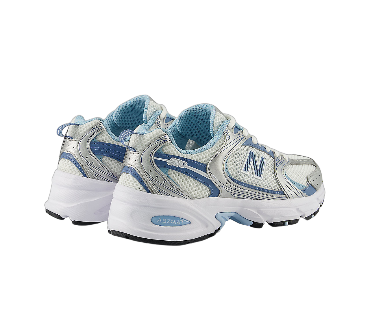 New Balance 530 Silver Metallic Heron Blue, Reflection/Silver Metallic/Heron Blue (MR530ADA)