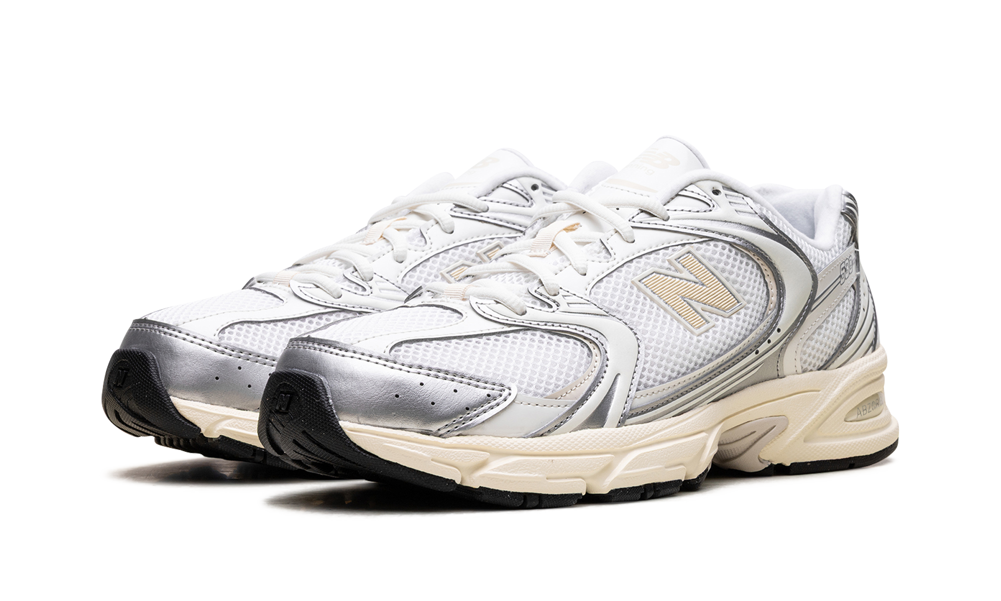 New Balance 530 Silver Metallic Linen
