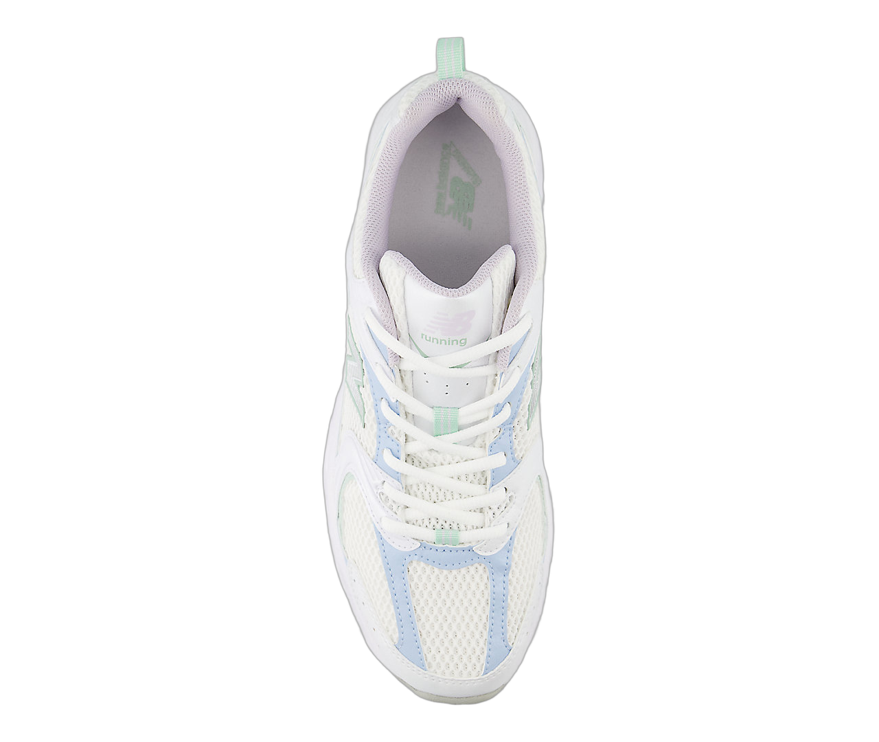 New Balance 530 White Light Chrome Blue Clay Ash, White/Light Chrome Blue/Clay Ash (MR530PC)