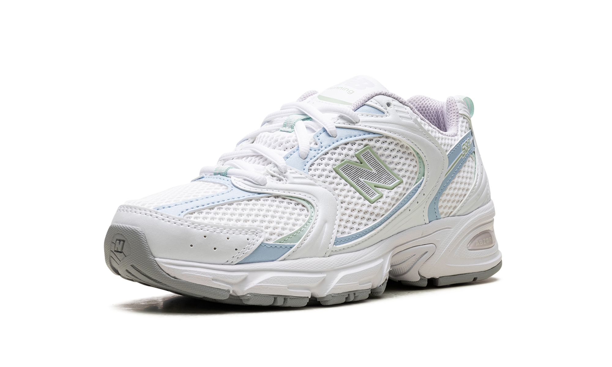 New Balance 530 White Light Chrome Blue Clay Ash