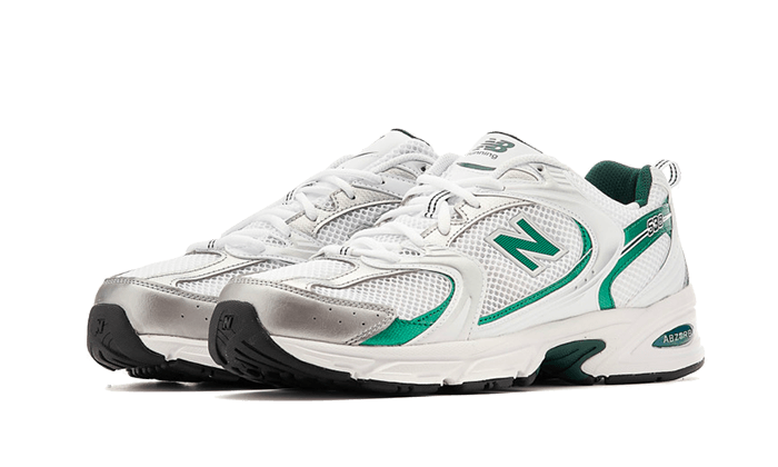 New Balance 530 White Nightwatch Green, White/Nightwatch Green (MR530ENG)