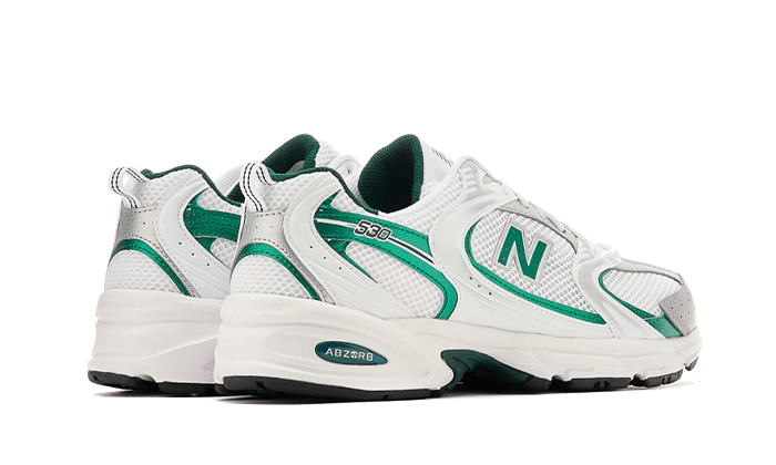 New Balance 530 White Nightwatch Green, White/Nightwatch Green (MR530ENG)