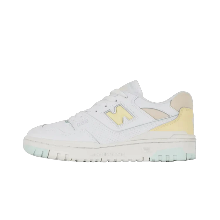 New Balance 550 Courir Pastel, White/Pink/Yellow (BBW550CR)