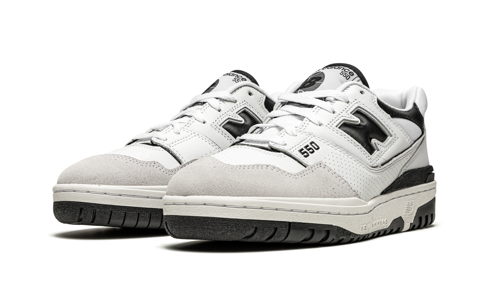 New Balance 550 Sea Salt Black