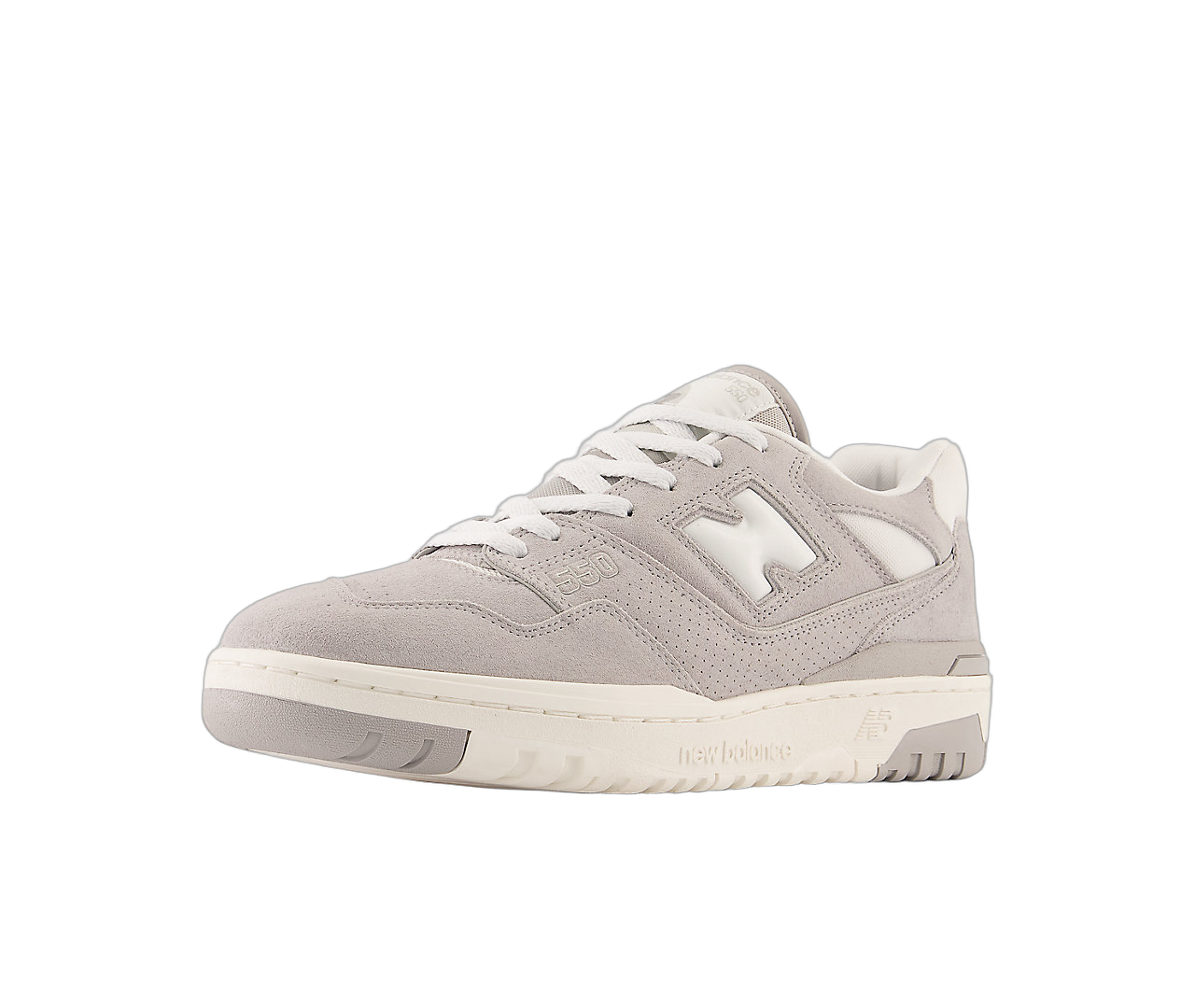 New Balance 550 Suede Pack Concrete, Concrete/White/Sea Salt (BB550VNB)