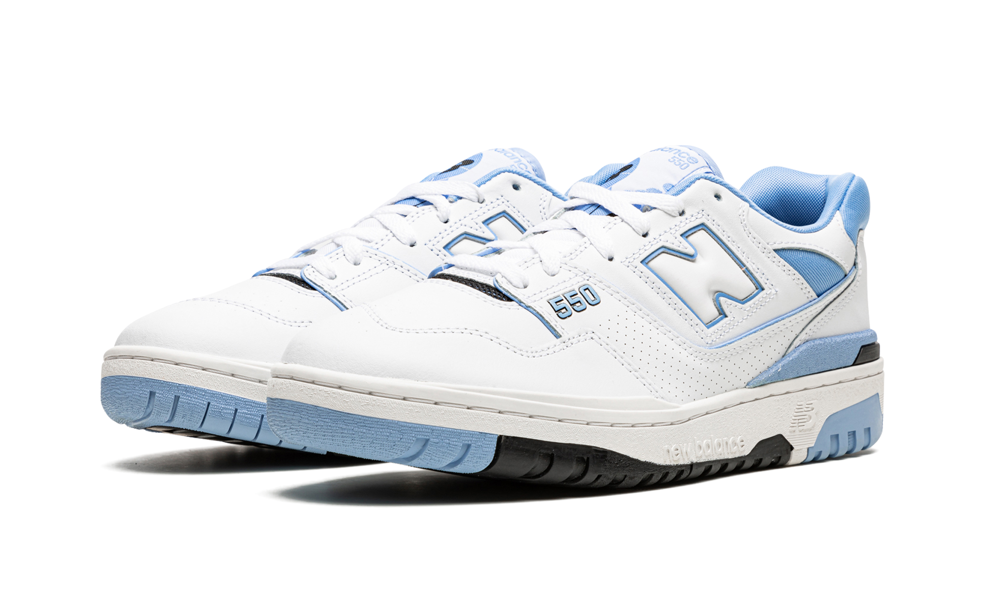 New Balance 550 UNC White University Blue