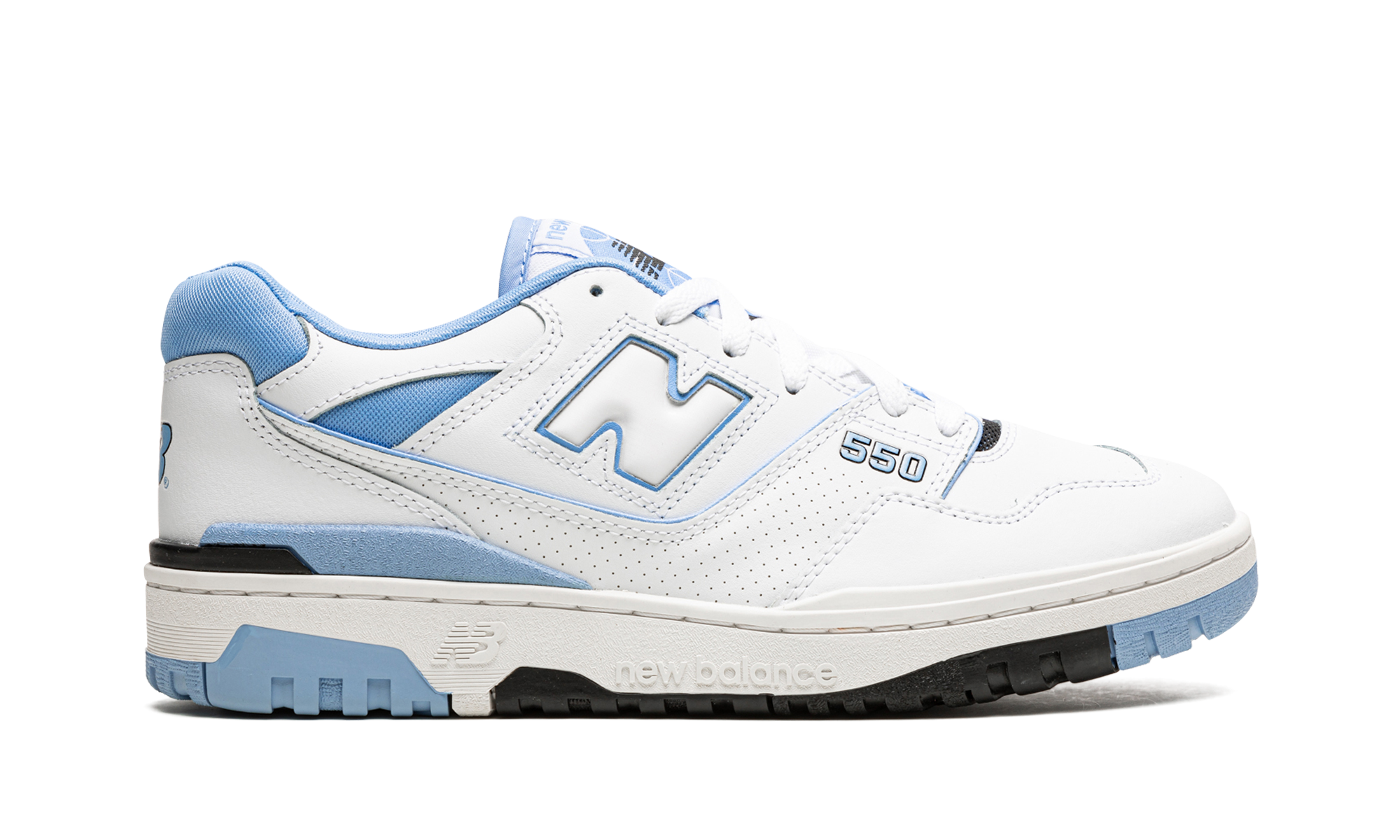 New Balance 550 UNC White University Blue
