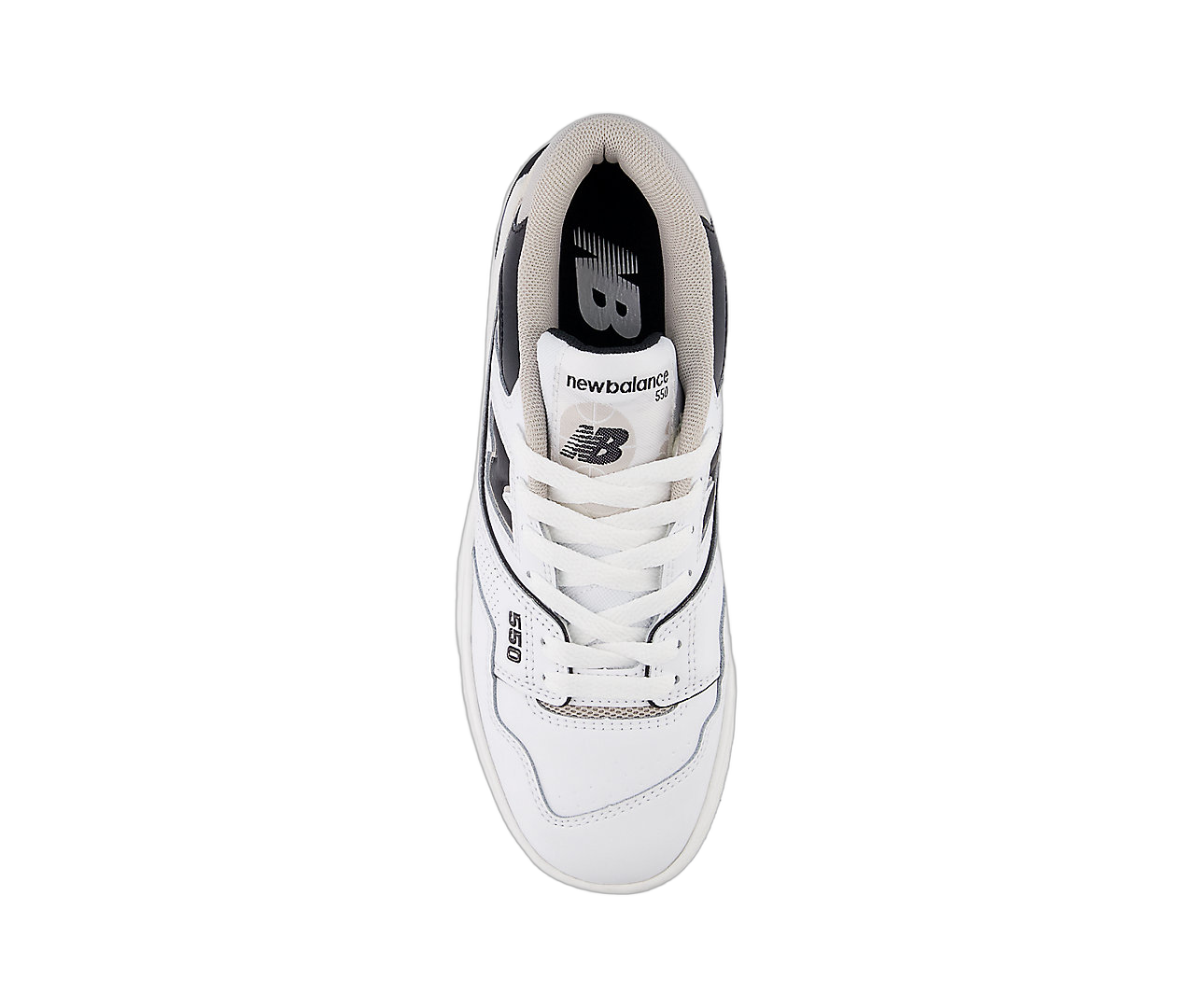 New Balance 550 White Black, White/Black (GSB550EI)