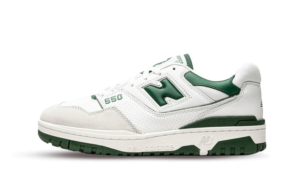 New Balance 550 White Green, White/Green (BB550WT1)