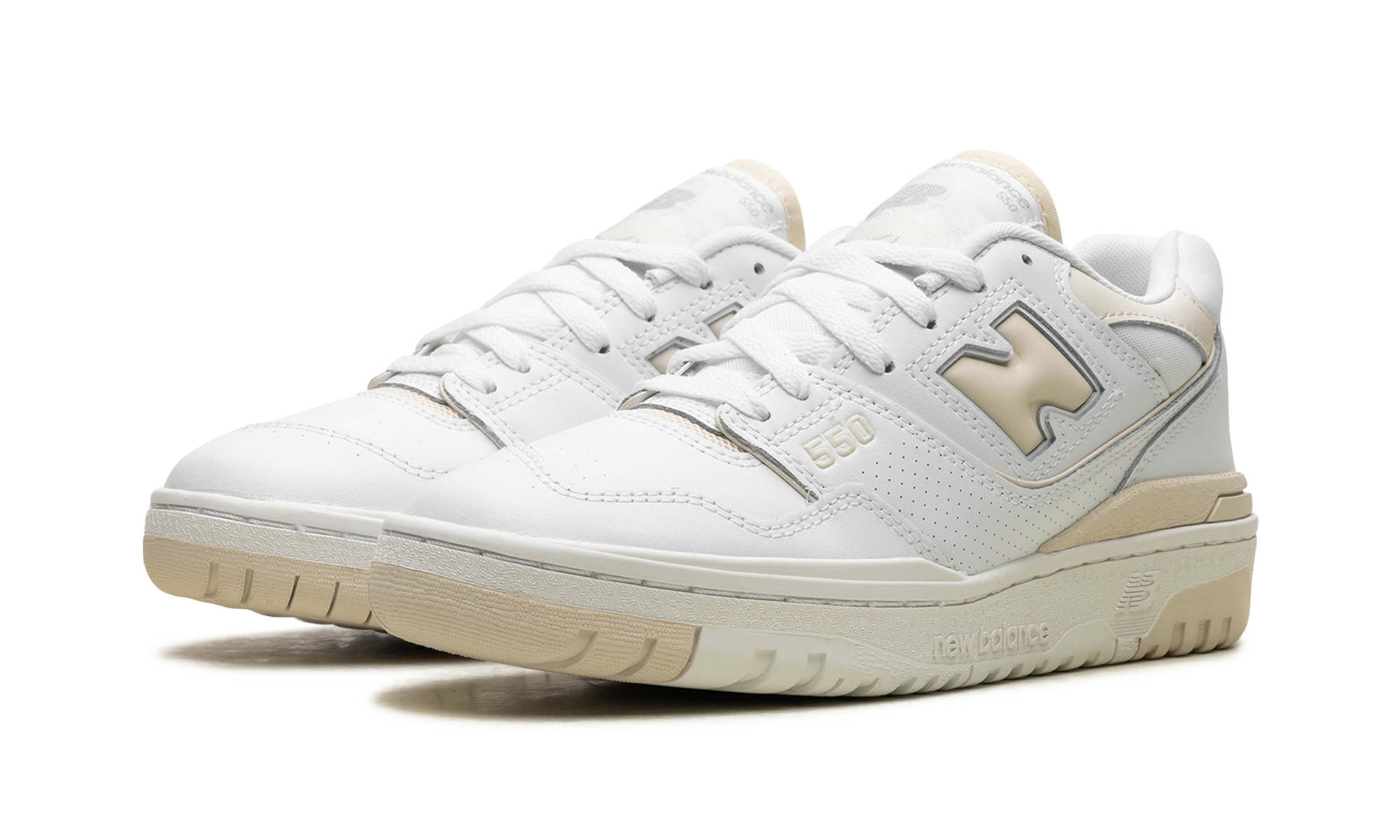 New Balance 550 White Linen