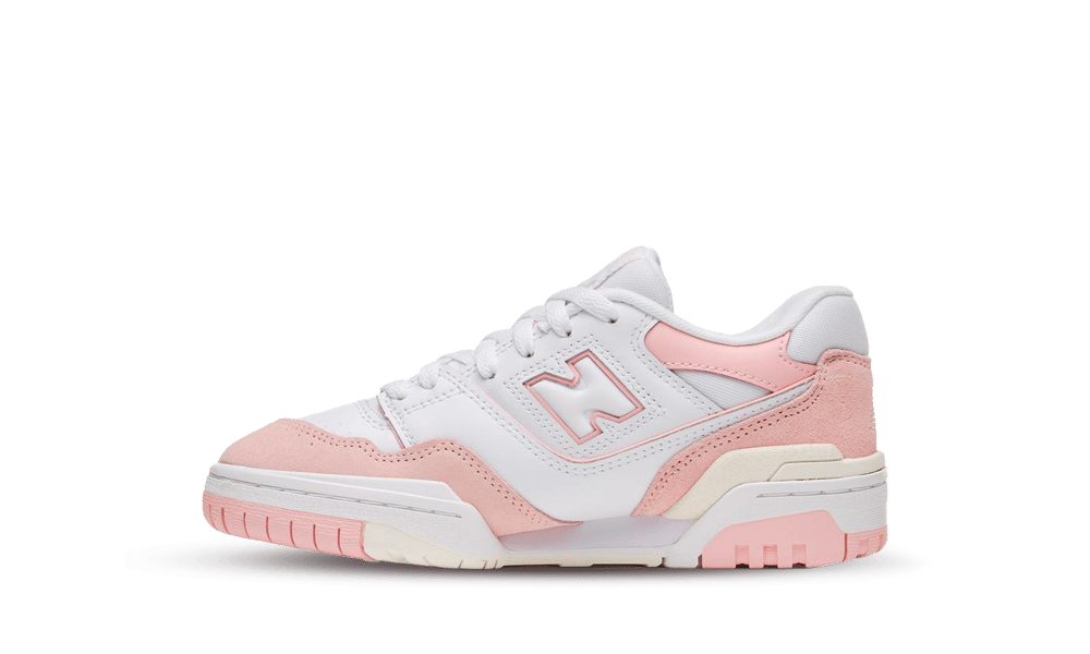 New Balance 550 White Pink Sea Salt, White/Pink Sand/Sea Salt (GSB550CD)