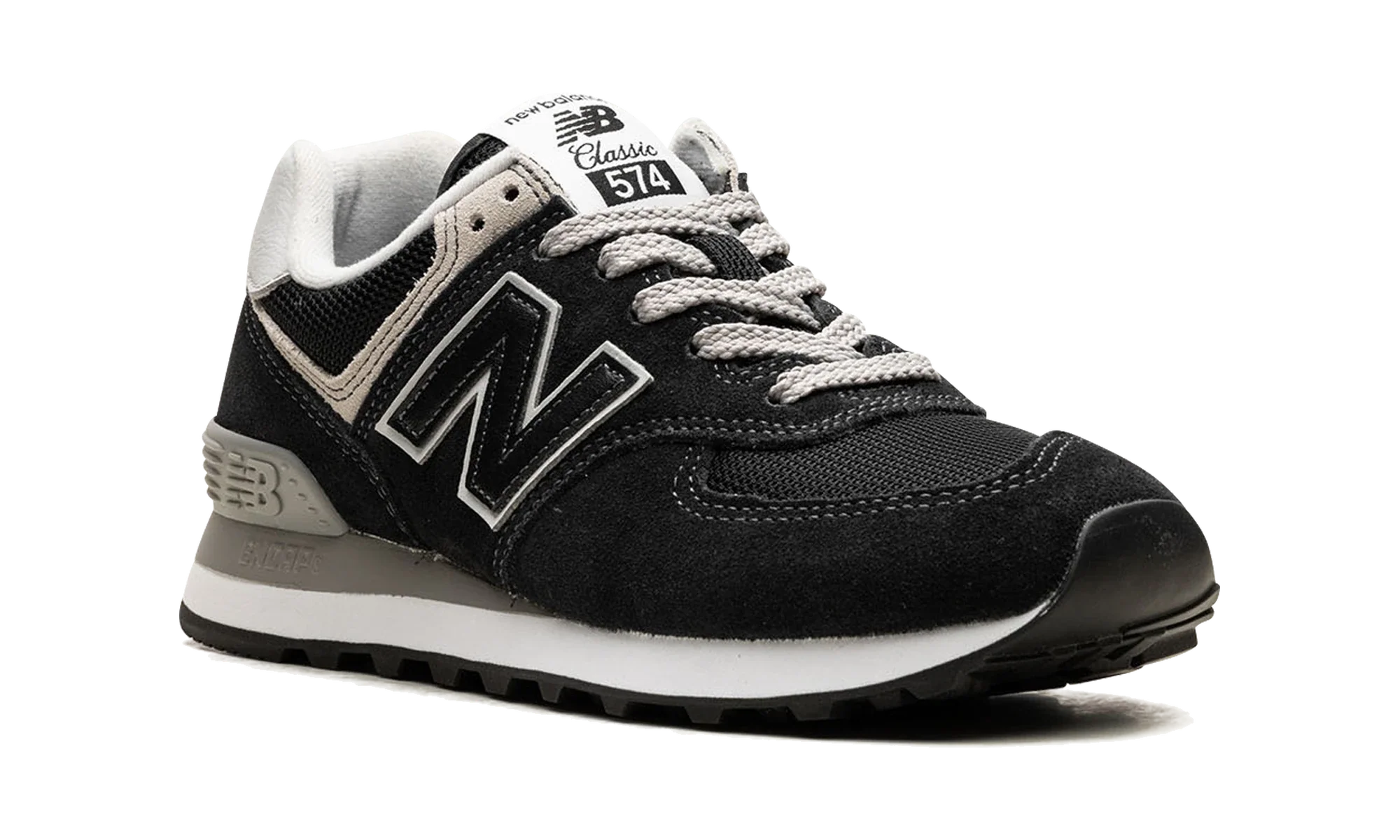 New Balance 574 Core Black White