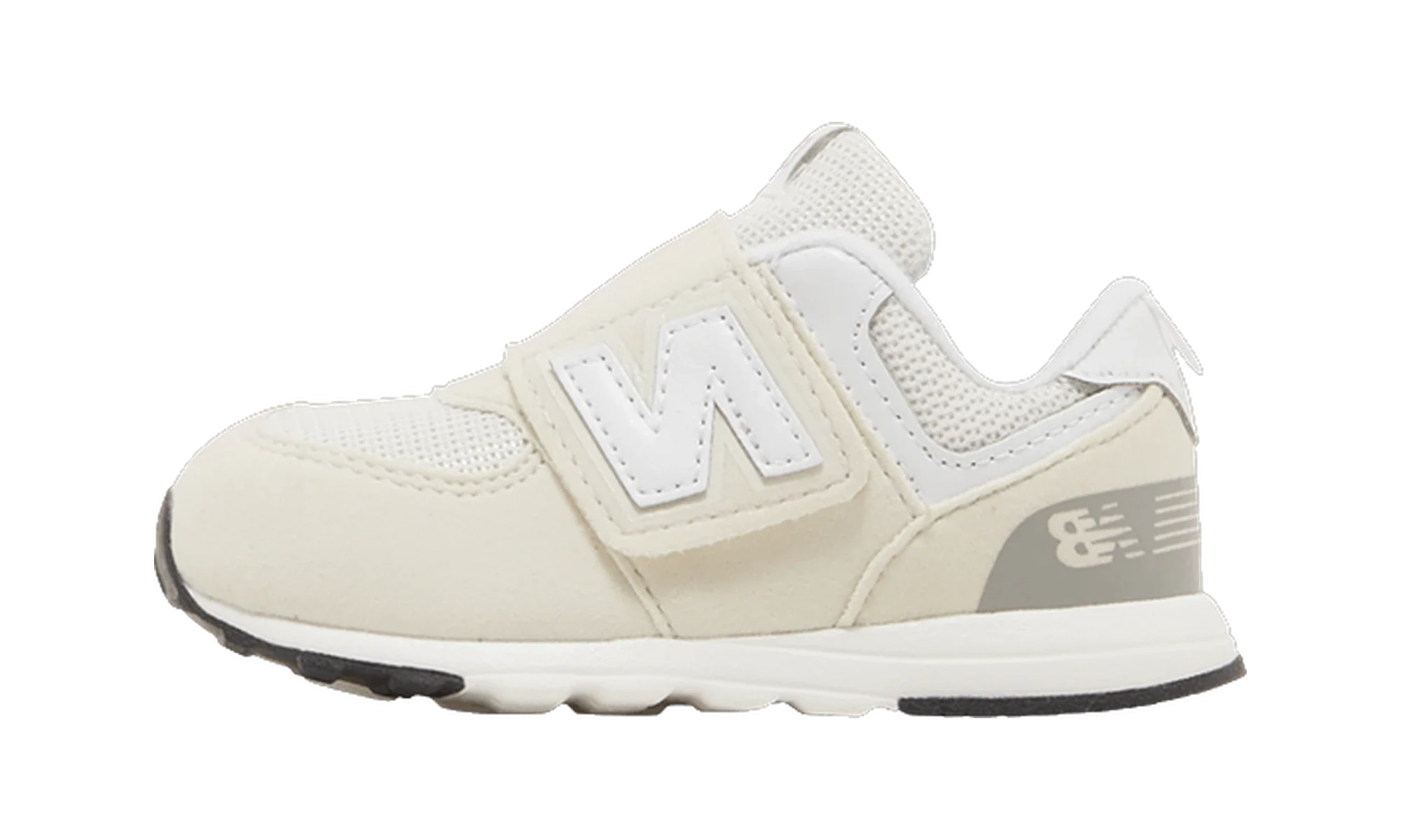 New Balance 574 Hook and Loop Nimbus Cloud White (TD)