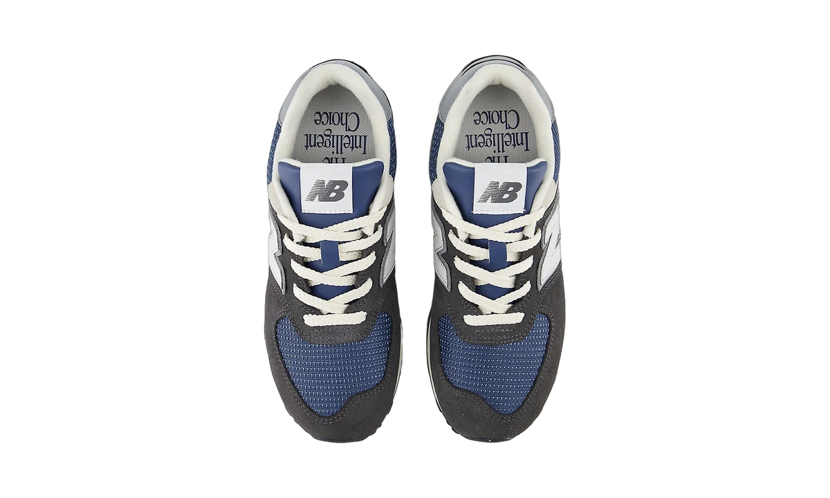 New Balance 574 Lace Black Cement Slate Grey