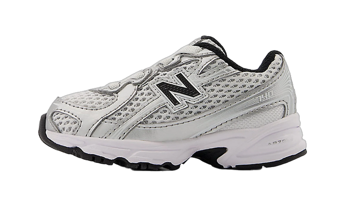 New Balance 740 Bungee Lace Silver Metallic Black (TD)