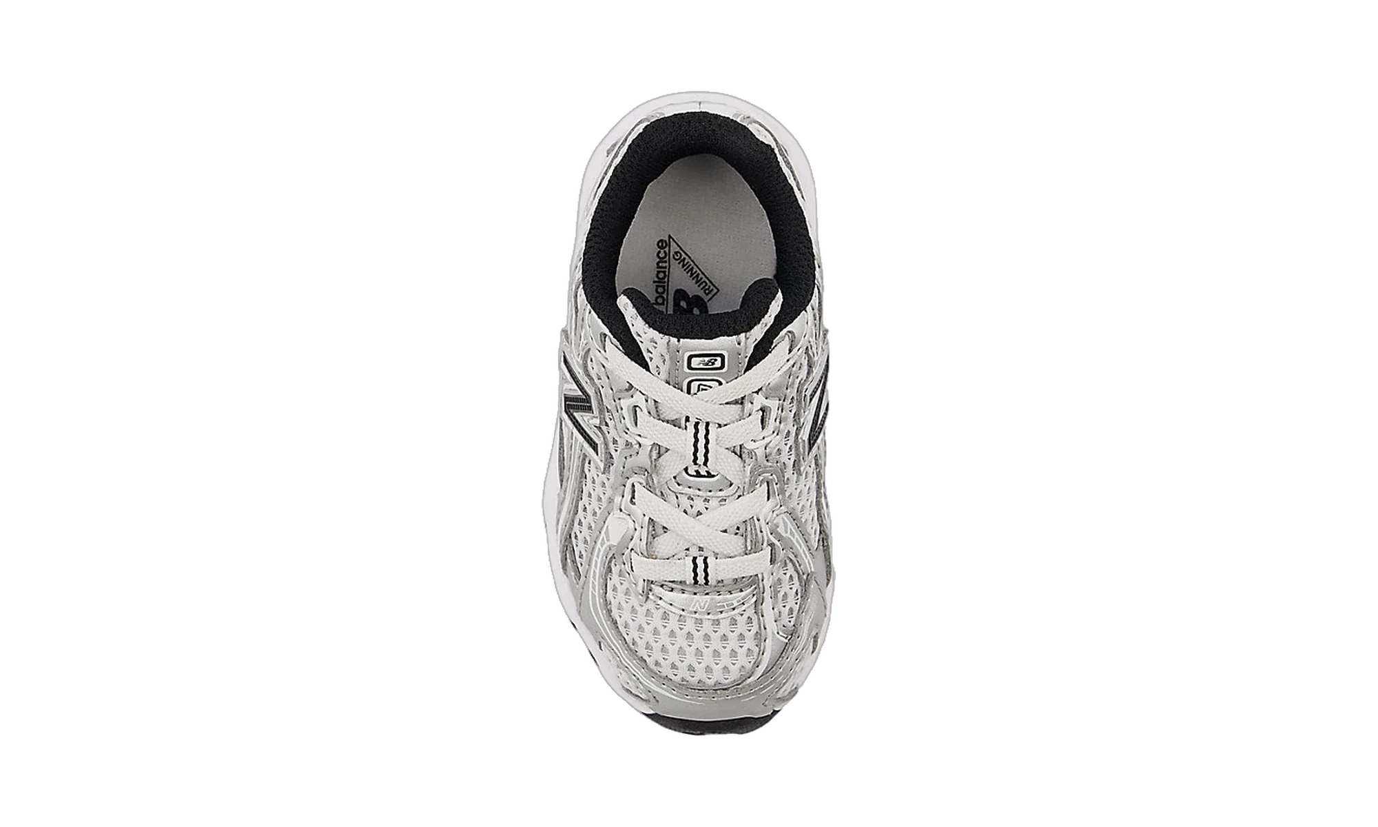 New Balance 740 Bungee Lace Silver Metallic Black (TD)