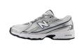 New Balance 740 Bungee Lace White Metallic Silver Navy (PS)