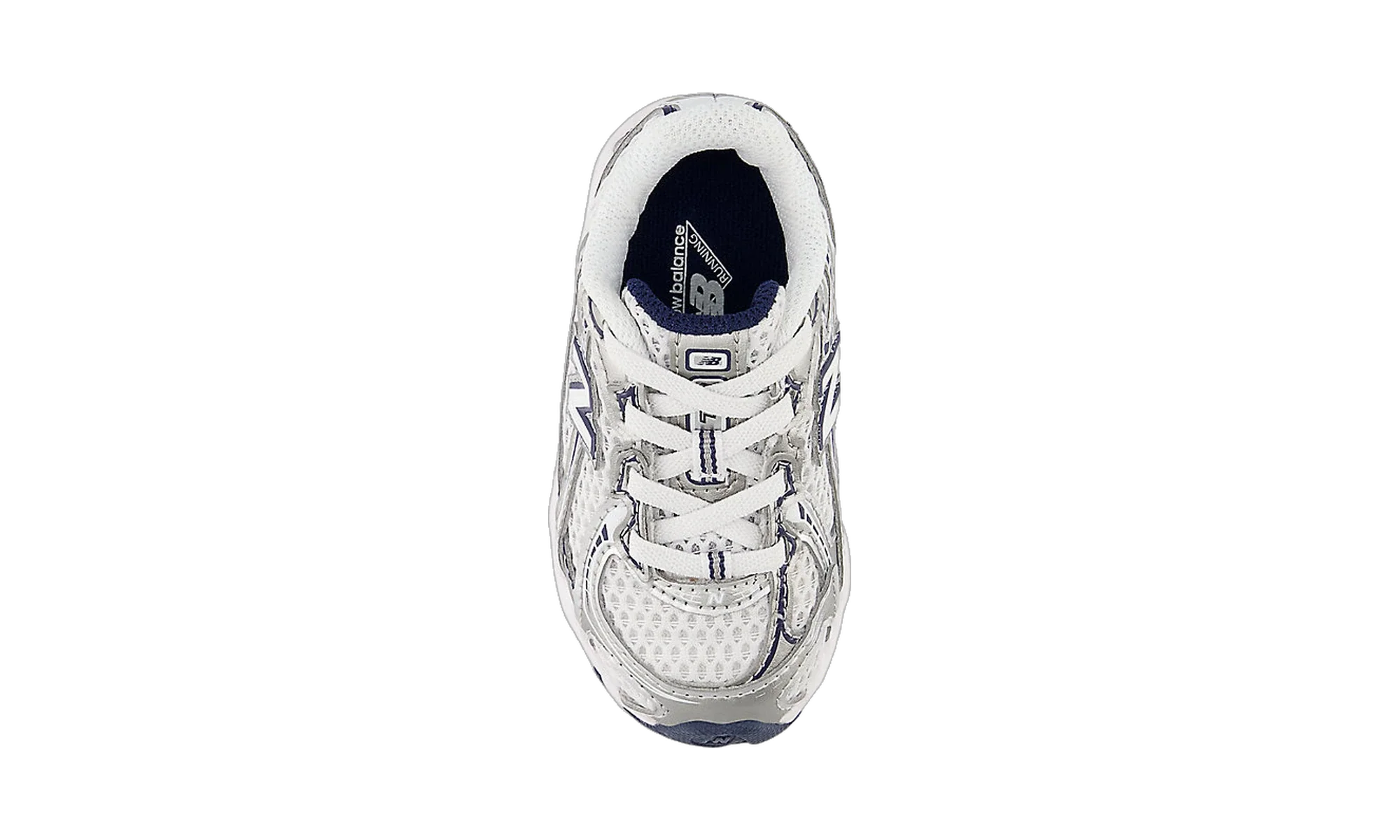 New Balance 740 Bungee Lace White Navy Silver (TD)
