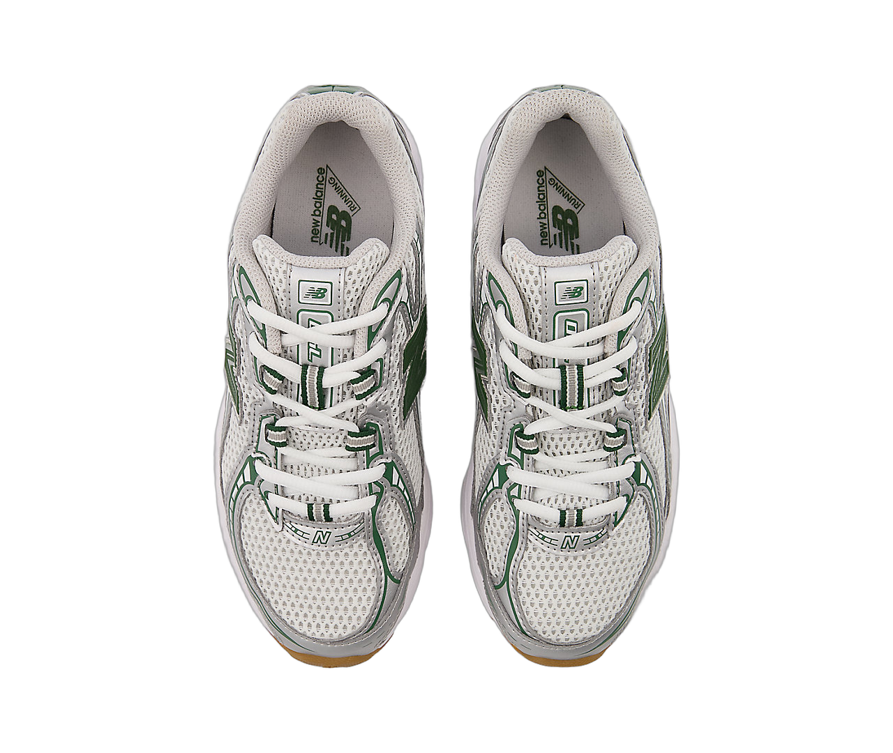 New Balance 740 Silver Metalic Dark Alpine Green