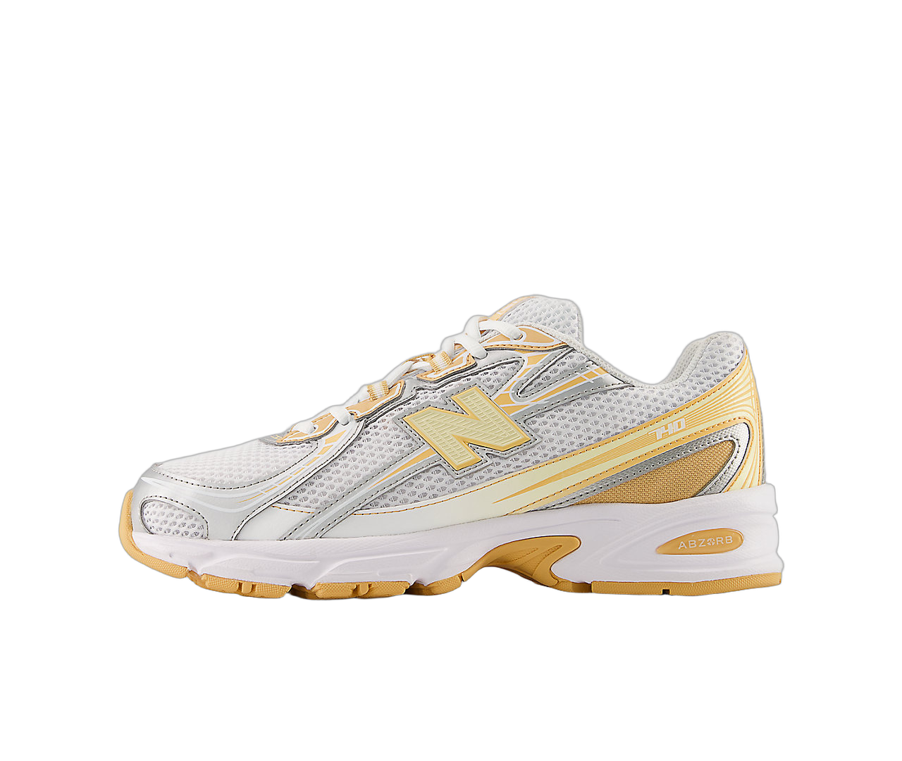 New Balance 740 White Indoor Court Ash Wood, White/Indoor Court/Ash Wood (U740NH2)