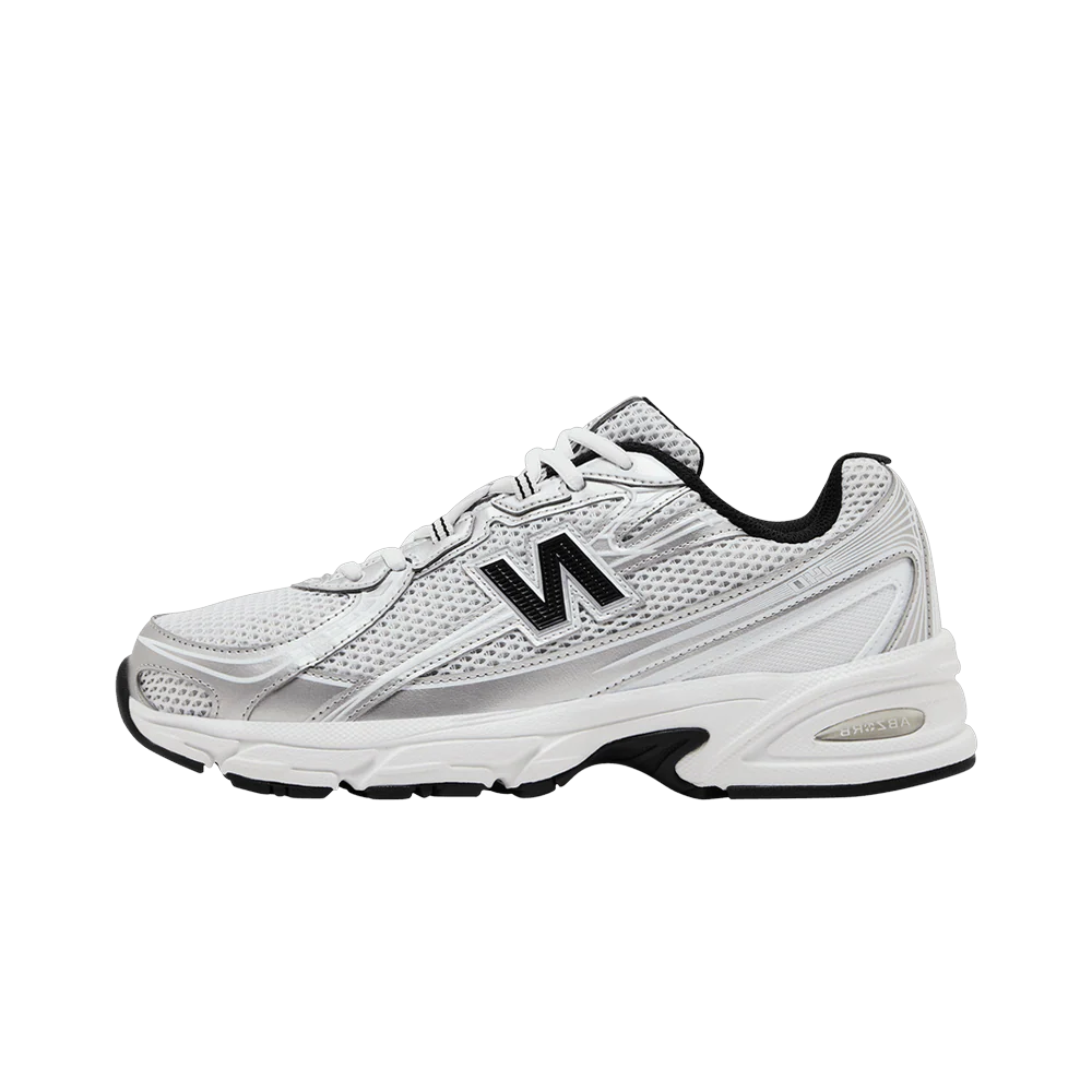 New Balance 740 White Silver Metallic Navy, White/Silver Metallic/Navy (U740NW2)