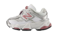 New Balance 9060 Bungee Lace White Rosewood Silver (TD)