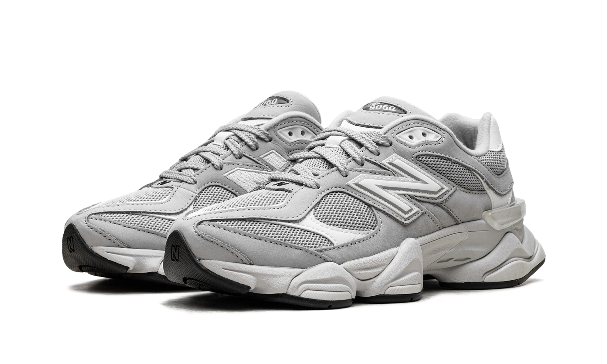 New Balance 9060 Light Grey Silver Metallic