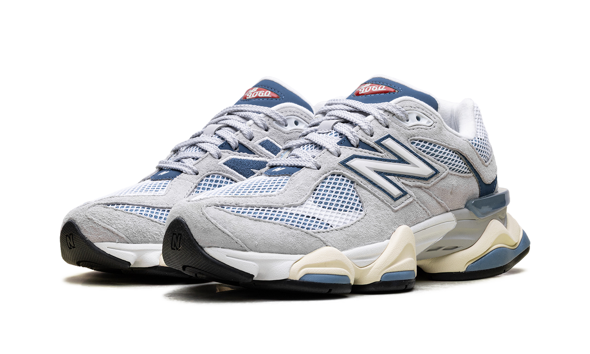 New Balance 9060 Pearl Grey Dark Shoreline Blue