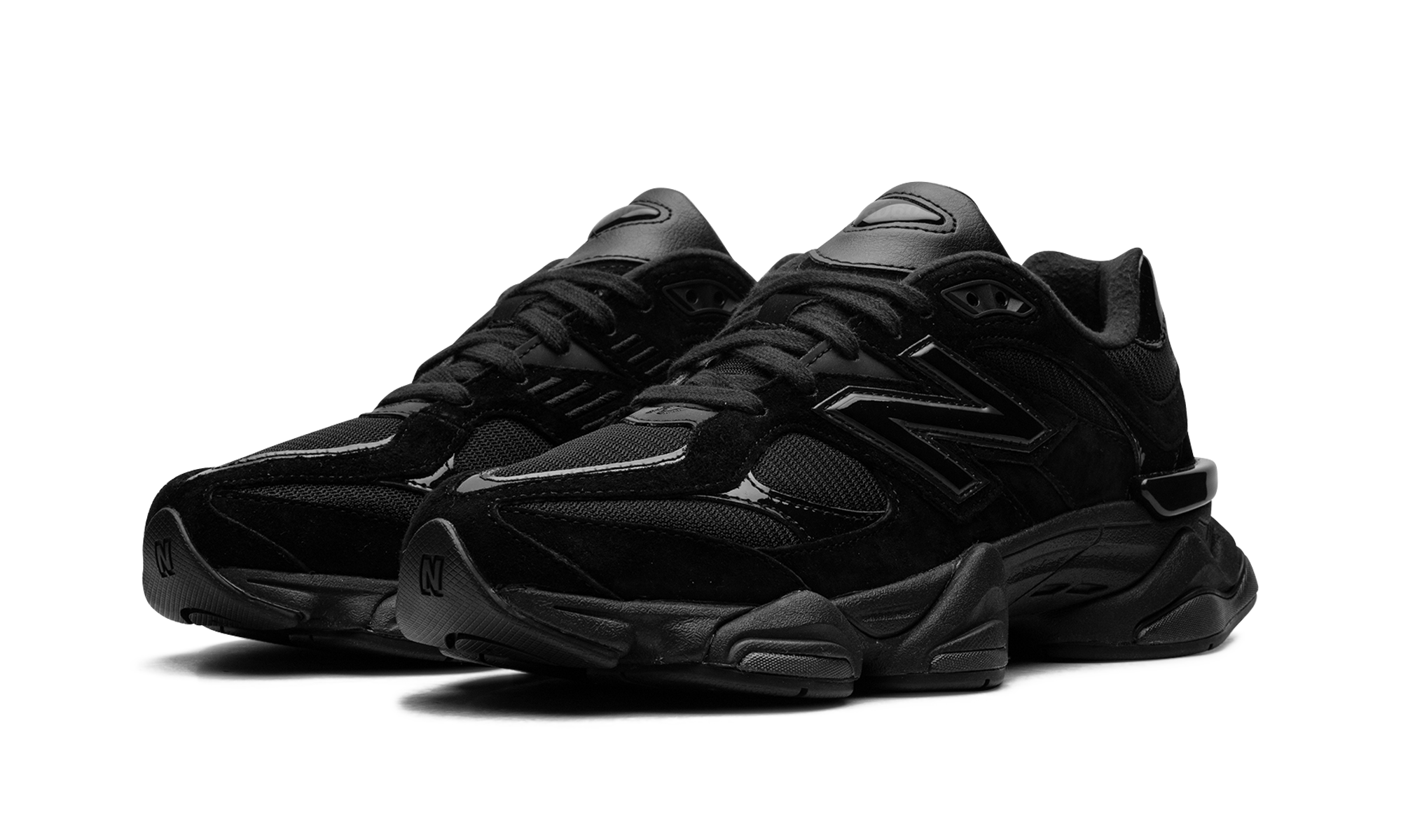 New Balance 9060 Triple Black Patent