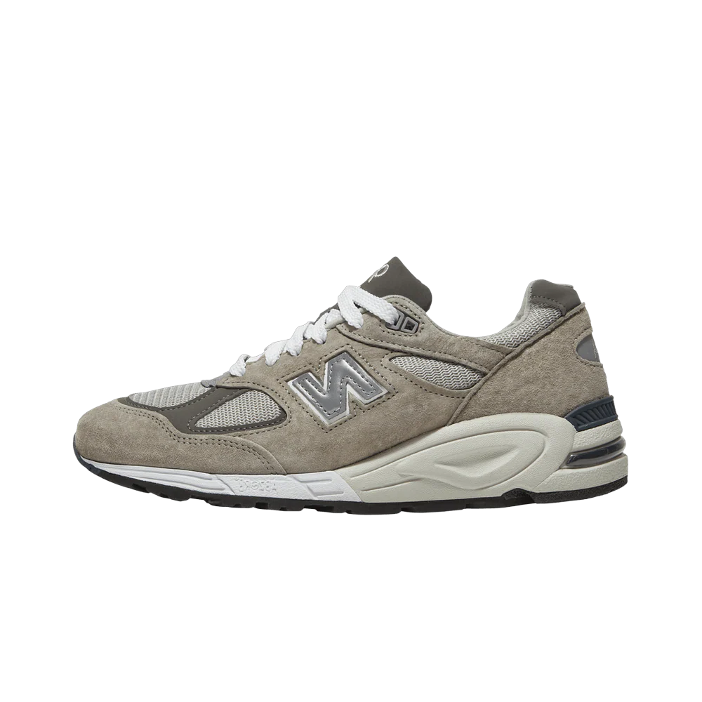 New Balance 990v2 MiUSA Grey, Grey/White (M990GY2)