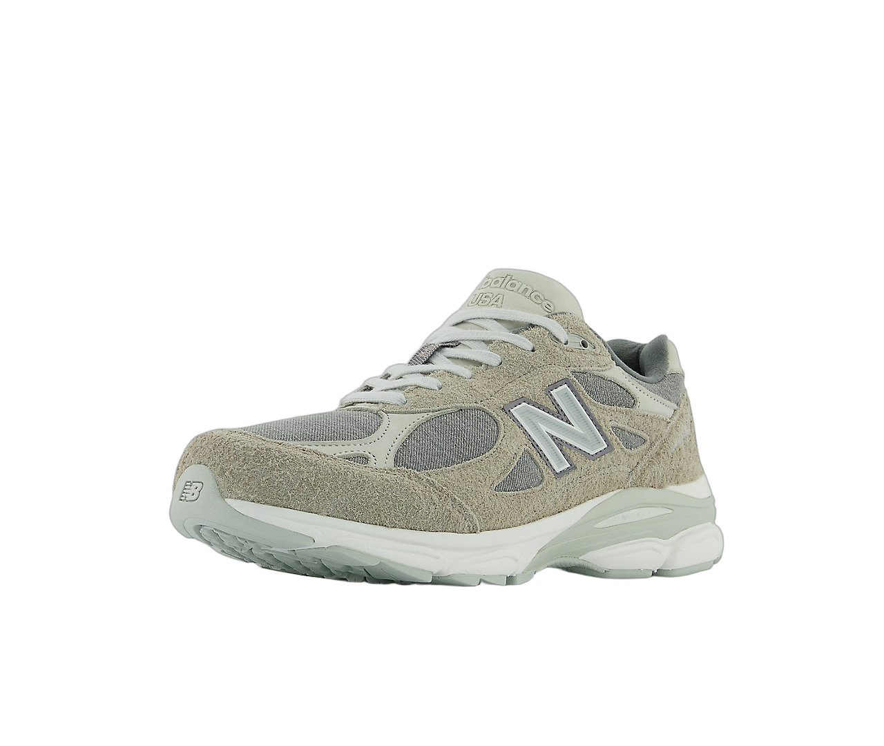 New Balance 990v3 MiUSA Levi's Elephant Skin, Elephant Skin/Grey (M990LV3)
