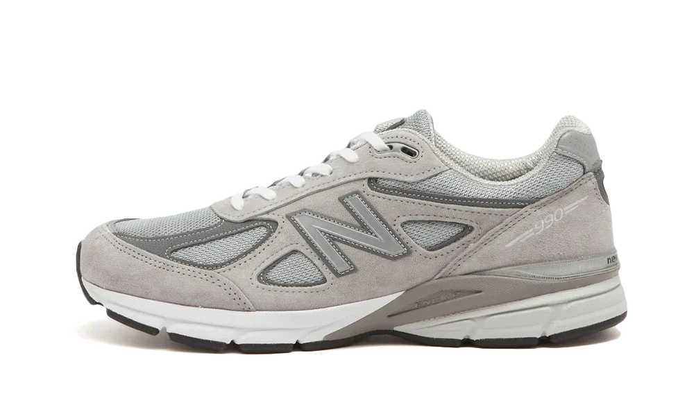 New Balance 990v4 MiUSA Grey Silver, Grey/Silver (U990GR4)