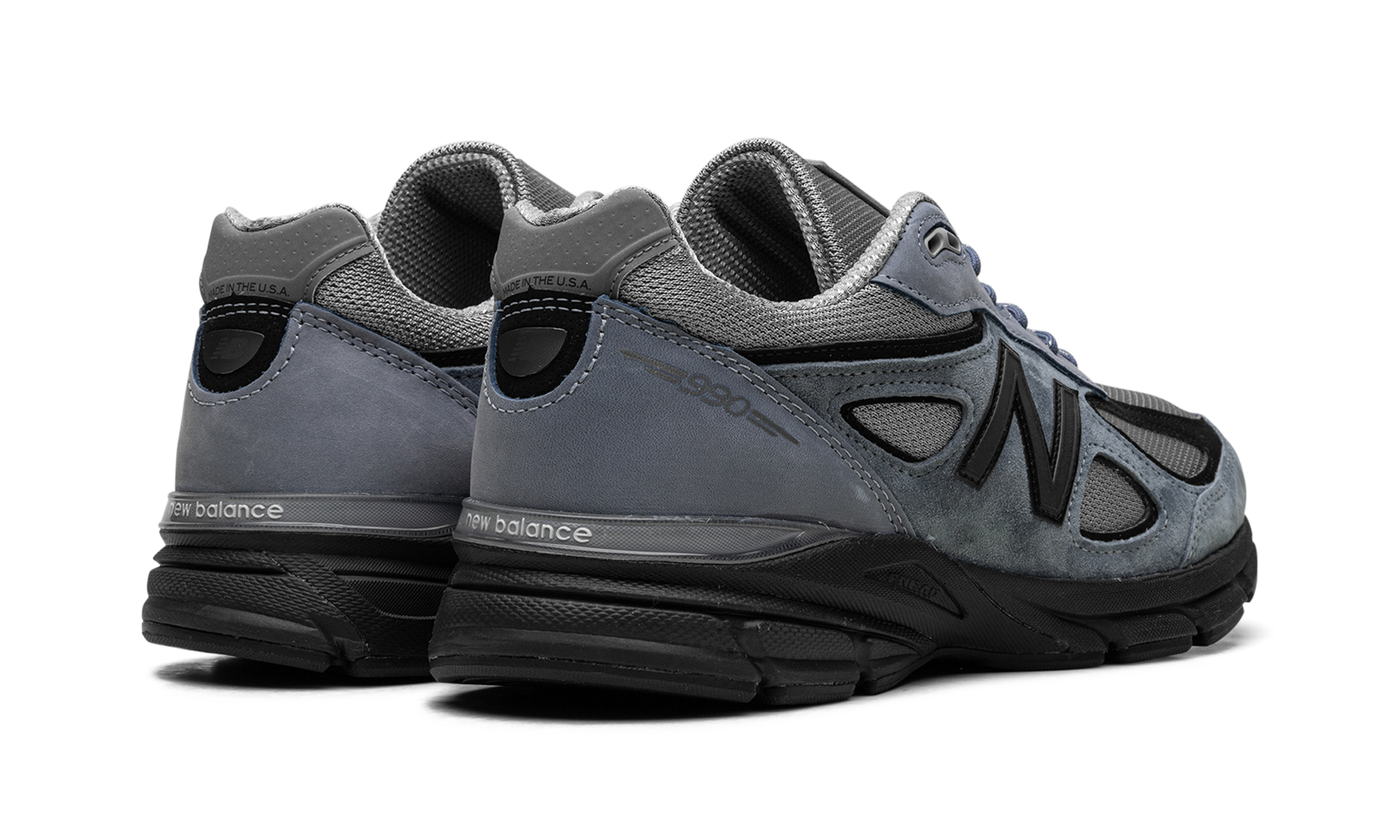 New Balance 990v4 MiUSA Teddy Santis Arctic Grey Black