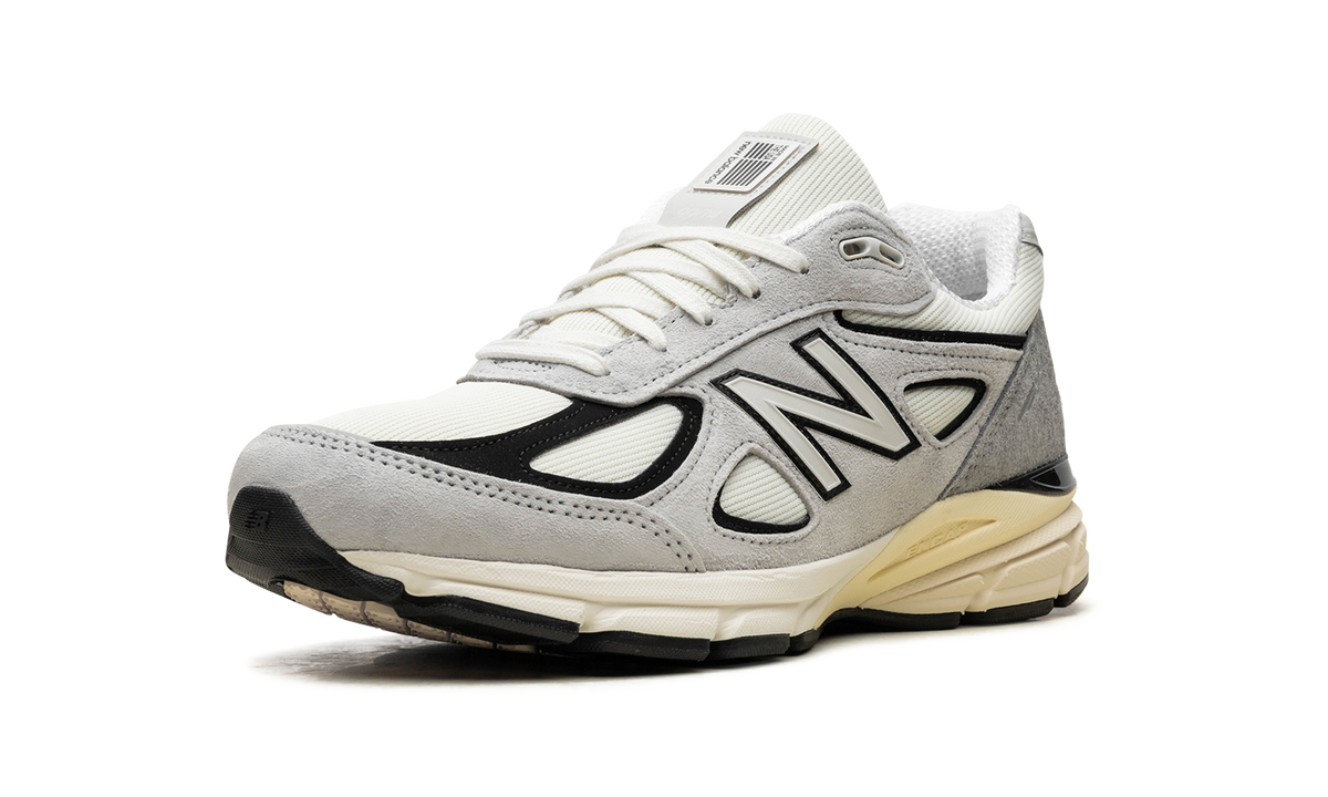 New Balance 990v4 MiUSA Teddy Santis Grey Black Cream