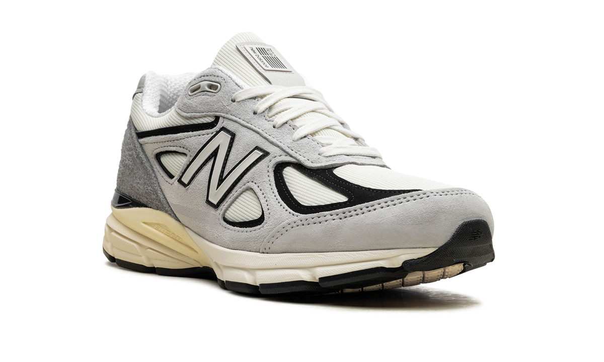 New Balance 990v4 MiUSA Teddy Santis Grey Black Cream